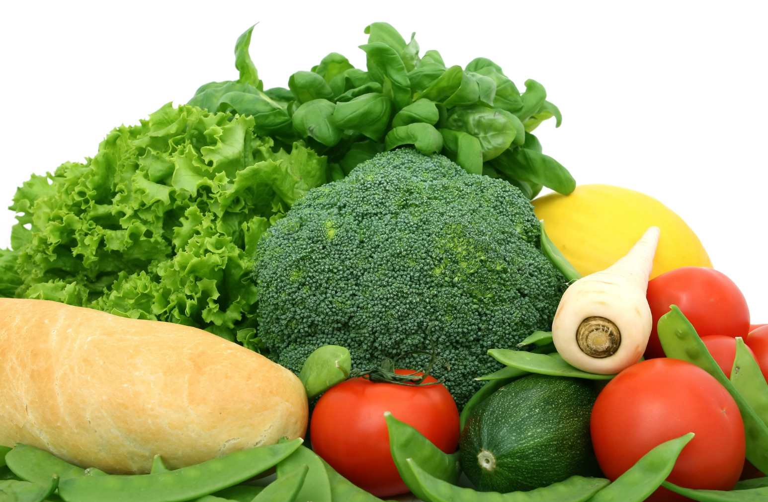 Fresh leafy greens and vegetables, a natural and healthy way to support your body's detox system.